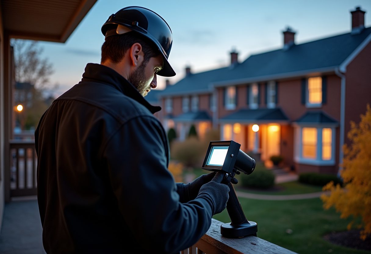 Flue camera inspection in a modern townhouse — Dale City